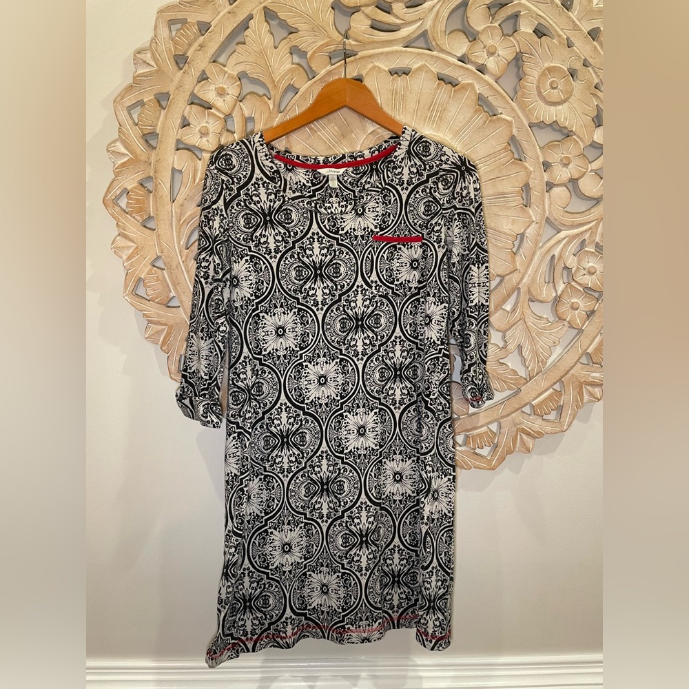 Soma 3/4 Sleeve Midi Sleep Dress